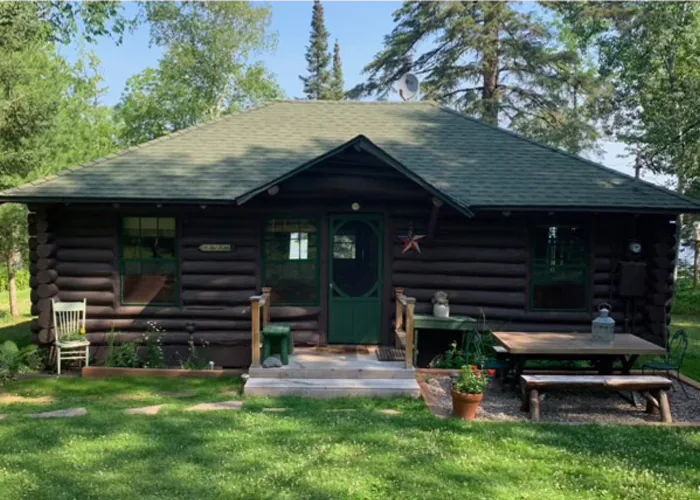 Cabin renovation before work